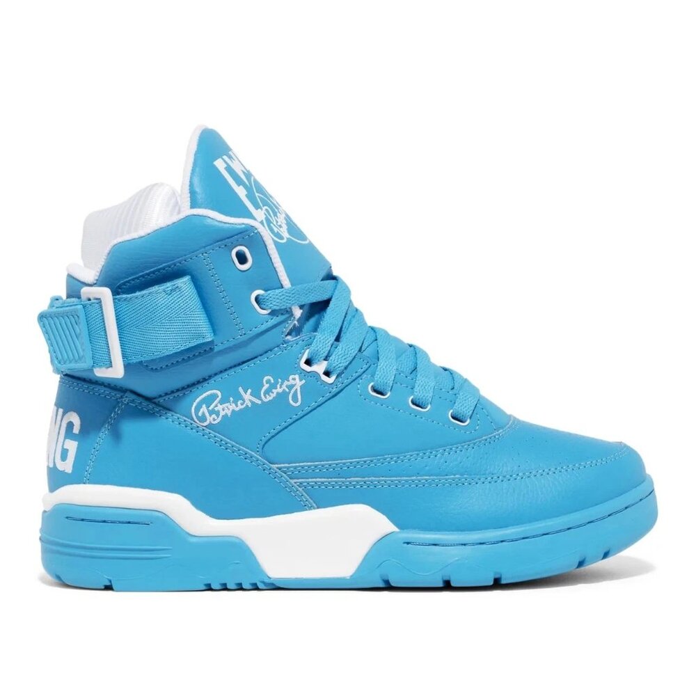 Original PATRICK EWING ATHLETICS 33 HI OG Etheral Blue/White Men Sneakers